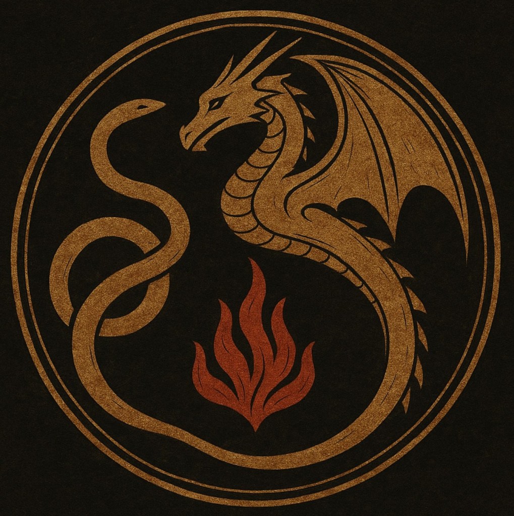 Serpent and Dragon crest — The Aurelia System